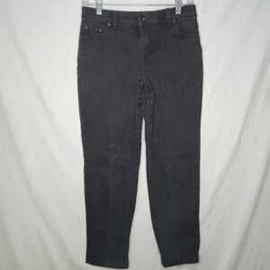 Style & Co. Ladies Easy Fit Black Denim Jeans Size Small